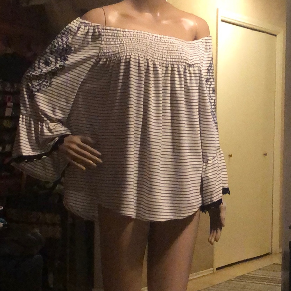 Off the shoulder top